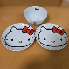 ハローキティ 皿セット 3点