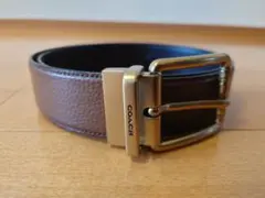 COACH　コーチ　スクエア ローラー バックル リバーシブル ベルトのサムネイル