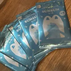 マクドナルド ハッピーセット PUPPET SUNSUN シール 5セット