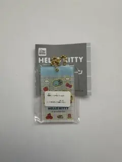 ハローキティ　シール風アクリルキーチェーン　自転車