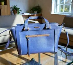 【即発送】 FURLA Ginevra レザー トートバッグ A4可 2way