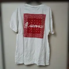 GRAMICCI バンダナ柄 半袖Tシャツ