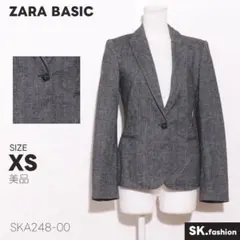 美品 ZARA BASIC アウター ジャケット テーラード シングルボタン