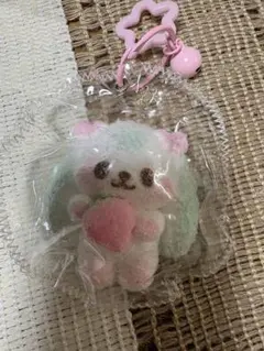 新品　垂れ耳うさぎ　粉付き　うさぎ　スクイーズ　小さめサイズ