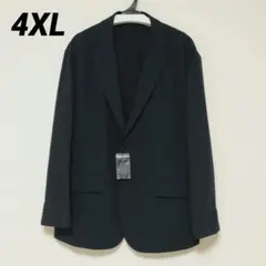 【希少サイズ】UNIQLO 感動ジャケット 春夏 ウルトラライト 4XL 黒