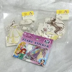 【新品未開封】ディズニープリンセス フレークシール ステッカー セット