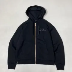 ARMANI EXCHANGE ２トーンICON メッシュ切り替え フーディ