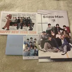 Snow Man 会報誌24 ・2026年賀状・2025バースデーカード