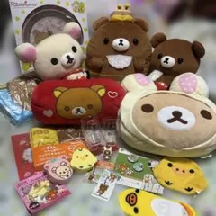 平成レトロ☆リラックマ コリラックマ キイロイトリぬいぐるみetc.まとめ売り