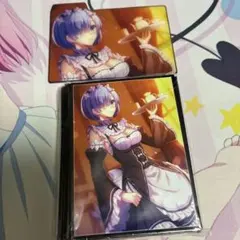リゼロ ブシロード レム エミリア フリップデッキケース - メルカリ