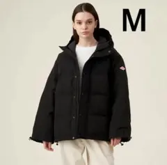 【新品未使用】DANTON　T/C SHORT ダウンコート　ブラック　M