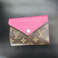 【ysh♡様専用】Louis Vuitton 二つ折り財布 ブラウン/ピンク