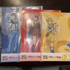 タイトーくじ 初音ミク×RODY E賞 クリアスタンド 3体セット