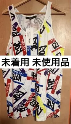 未着用 JOYRICH カラフルロゴ タンクトップ L