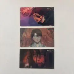 進撃の巨人　the final season レンチキュラーステッカーセット