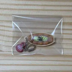 銀だこ　たこ焼き ミニチュア キーホルダー カプセルトイ　ねぎだこ