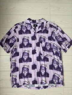 H&M The Notorious B.I.G. 総柄シャツ Sのサムネイル