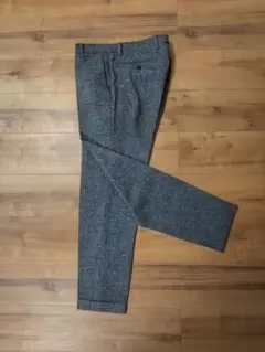 グレー スラックス 洗濯可