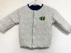 グラニフ　はらぺこあおむし　リバーシブル　キルト　カーディガン