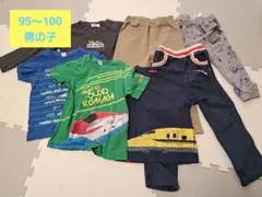 子供服まとめ売り　男の子　新幹線　ユニクロ　オジコ　95～100 　おまけつき