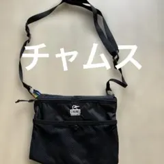美品　CHUMS チャムス　ブラック スプリングデールサコッシュ　黒