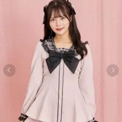 Secret Honey レースセーラーセットアップ リボンなし