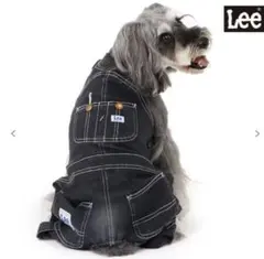 ペットパラダイス　Lee デニムオーバーオール ブラック
