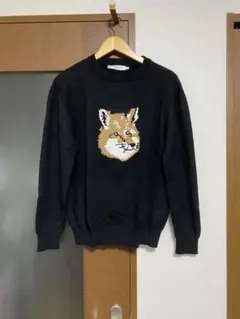 渋谷龍太着用】メゾンキツネ FOXニット M 完売品 - メルカリ