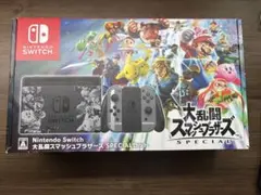 Nintendo Switch 本体 グレー スマブラモデル microSD付き