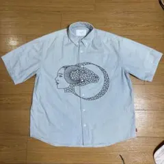 WHIMSY 半袖シャツshirtsボタンダウン Lのサムネイル