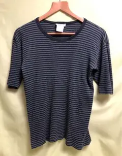 Agnes b.hommホワイトストライプ Tシャツ サイズ0 USED
