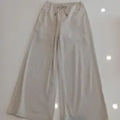 GU　リブプルオンロングパンツ　140㎝