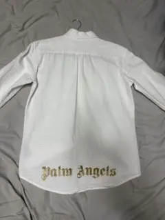 【希少】Palm Angels 長袖シャツ ホワイト 46【早い者勝ち】のサムネイル