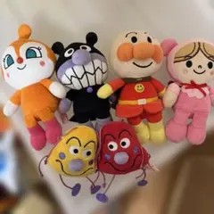 アンパンマン ぬいぐるみセット プリちぃビーンズ