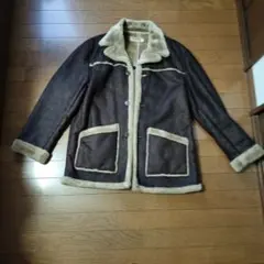 ムートンコート レザージャケット