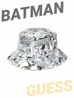 GUESS ゲス BATMAN バットマン DCコミック バケットハット　バケハ