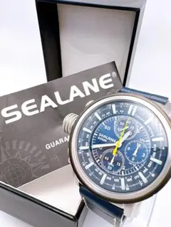 SEALANE クロノグラフ 腕時計 SE56 200m防水 クォーツ 箱付きのサムネイル