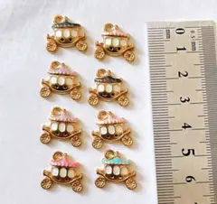 馬車　チャーム　セット　ハンドメイド