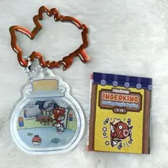 ポケモン コイキング メタモン 揺れる アクリルキーリング 韓国限定