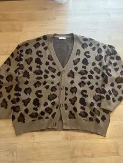 ヒョウ柄 カーディガン