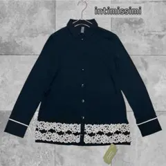 【タグ付】intimissimi ルームウェア カーディガン レース S 黒のサムネイル