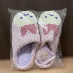 すみっコぐらし 天使なえびてん　ふわもこルームシューズ