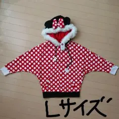新品 ミニー なりきりパーカー Lのサムネイル