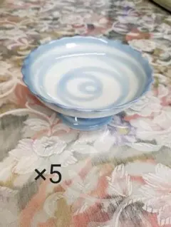 保管未使用品★　有田焼？　たち吉？　高台　5客セット