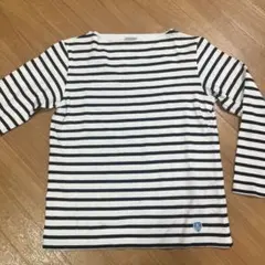 オーシバル　長袖　ボーダー　カットソー
