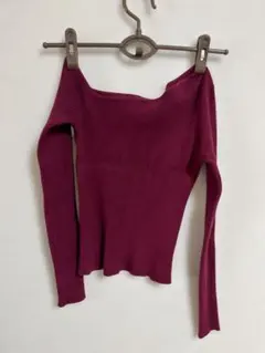 Ingni 長袖ニット ボルドー