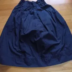 ユニクロネイビー Mサイズ スカート　丈72