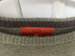 ROSSO ニット セーター Mサイズ グリーン メンズ 肘当て付きのサムネイル