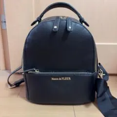 Maison de FLEUR リュック M 黒