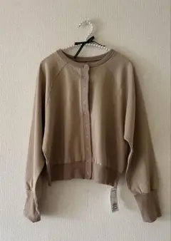 【新品・未使用タグ付き】VICKY ノーカラージャケット ベージュ